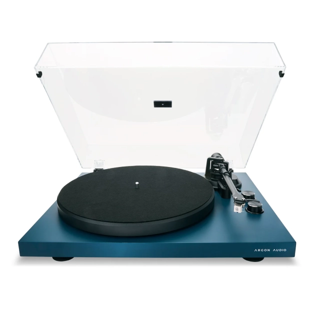 Програвач Argon Audio Turntable MK2 Atlantic Blue з MM-картриджем