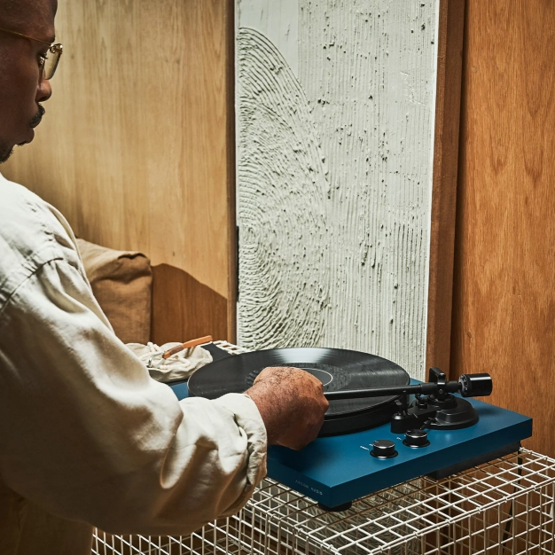 Програвач Argon Audio Turntable MK2 Atlantic Blue з MM-картриджем