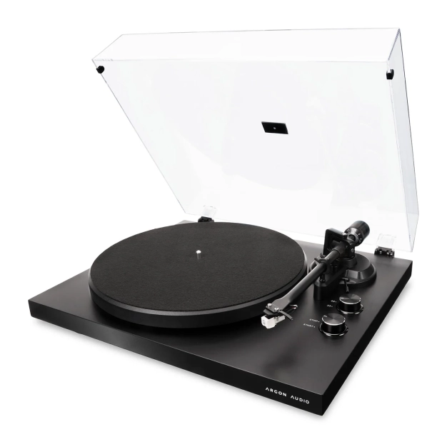 Програвач Argon Turntable MK2 Black з MM-картриджем
