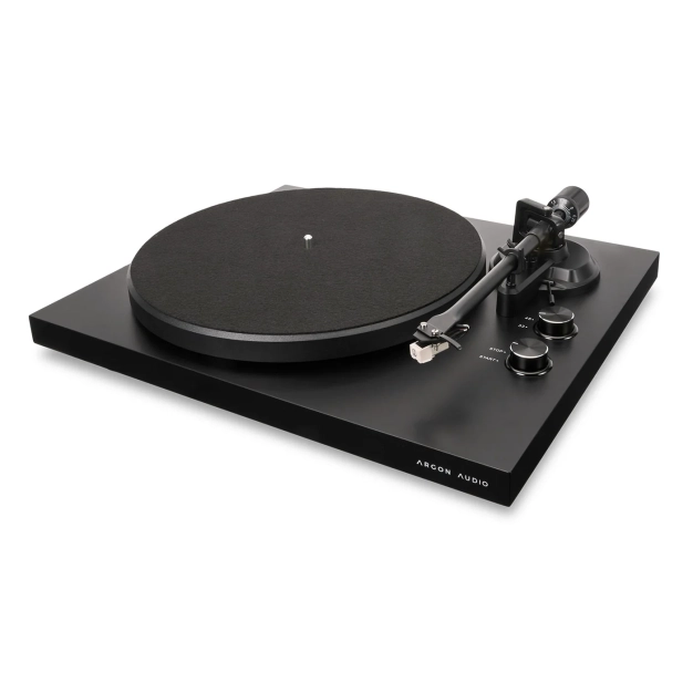 Програвач Argon Turntable MK2 Black з MM-картриджем Програвач Argon Turntable MK2 Black з MM-картриджем