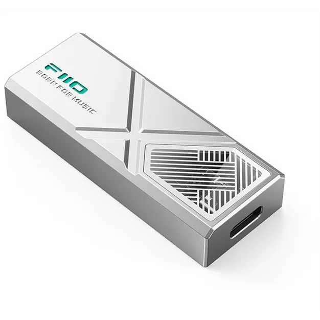 ЦАП із підсилювачем для навушників FiiO KA13 Silver