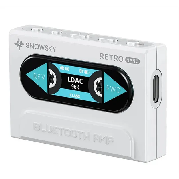 Bluetooth ЦАП із підсилювачем для навушників FiiO Snowsky Retro Nano White
