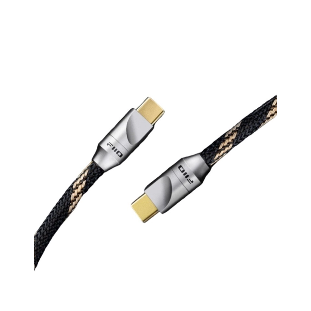 Кабель FiiO LT-TC5L USB-C 150 см з міддю та срібним покриттям Кабель FiiO LT-TC5L USB-C 150 см з міддю та срібним покриттям