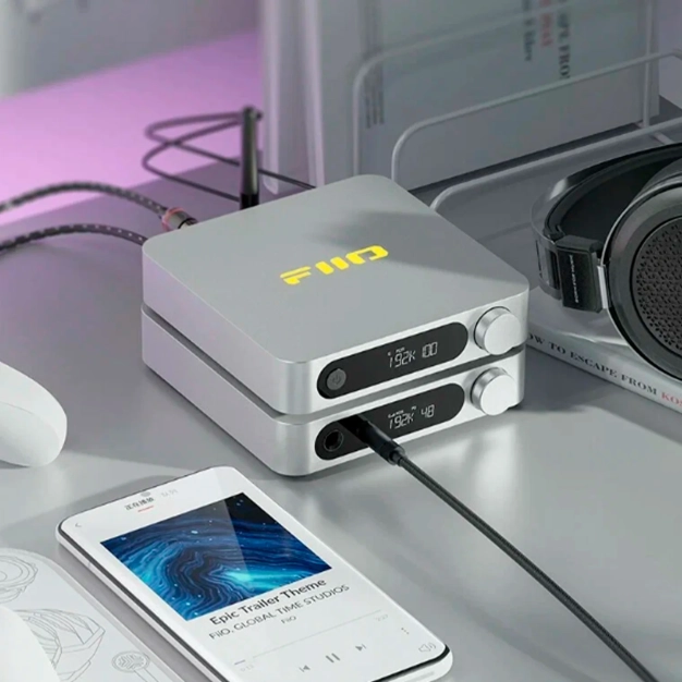 Мережевий програвач FiiO SR11 Silver з підтримкою AirPlay та Roon