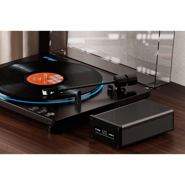 FiiO TT13 Black - програвач вінілу з автостартом і вбудованим фонокоректором FiiO TT13 Black - програвач вінілу з автостартом і вбудованим фонокоректором