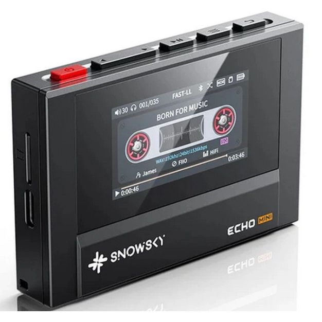 Аудіоплеєр FiiO Snowsky ECHO Mini Black з Bluetooth та microSD