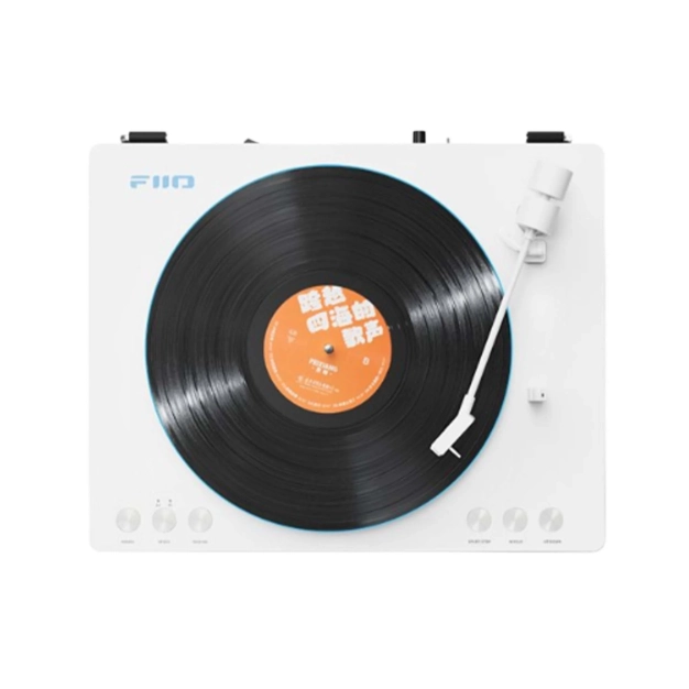 Вініловий програвач TT13 BT White з Bluetooth та фонокоректором Вініловий програвач TT13 BT White з Bluetooth та фонокоректором