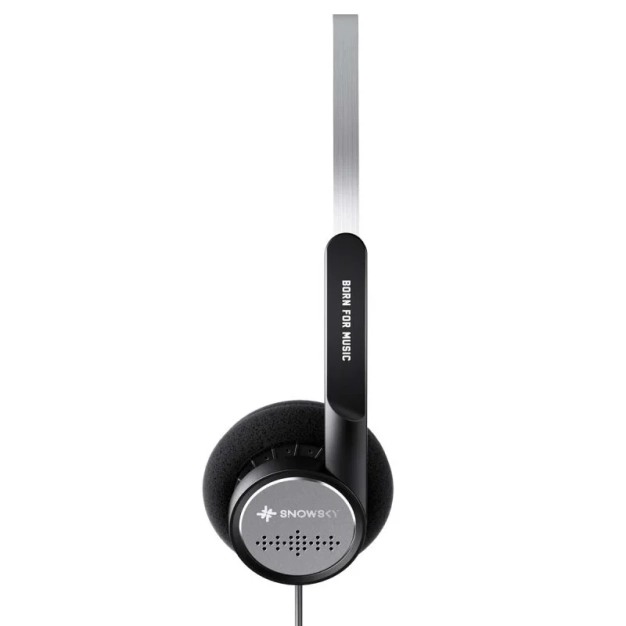 Навушники FiiO Snowsky Wind Black з мікрофоном та напіввідкритим корпусом