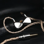 Навушники FiiO FX17 гібридні сріблясті з Hi-Res звуком