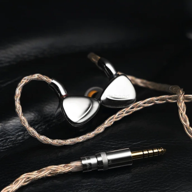 Навушники FiiO FX17 гібридні сріблясті з Hi-Res звуком