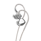 Навушники FiiO FX17 гібридні сріблясті з Hi-Res звуком