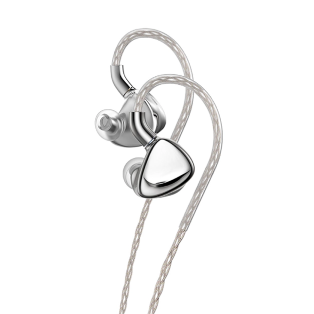 Навушники FiiO FX17 гібридні сріблясті з Hi-Res звуком