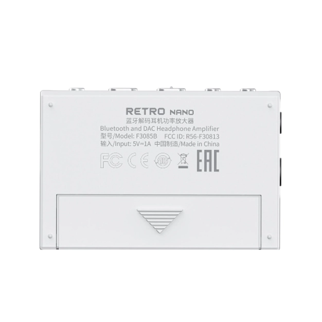 FiiO Snowsky Retro Nano White — Bluetooth ЦАП та підсилювач для навушників