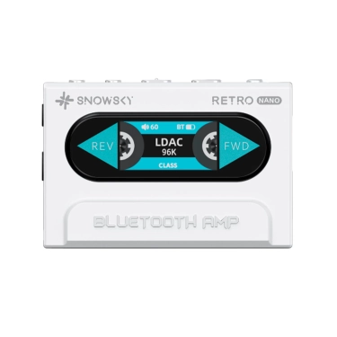 FiiO Snowsky Retro Nano White — Bluetooth ЦАП та підсилювач для навушників