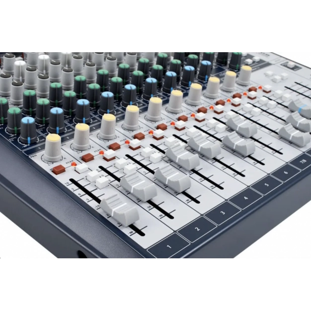Мікшерний пульт DV-Audio Soundcraft Signature 12 з USB та ефектами Мікшерний пульт DV-Audio Soundcraft Signature 12 з USB та ефектами