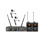 DV audio MGX-24B MKII з петличними мікрофонами та двома передавачами DV audio MGX-24B MKII з петличними мікрофонами та двома передавачами