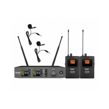 DV audio MGX-24B MKII з петличними мікрофонами та двома передавачами