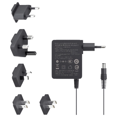 Блок живлення Sennheiser EW-D 12V 1A з міжнародними вилками.
