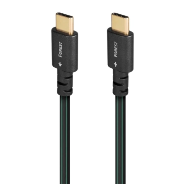 Кабель USB-C AudioQuest Forest C 1.5 м з екрануванням