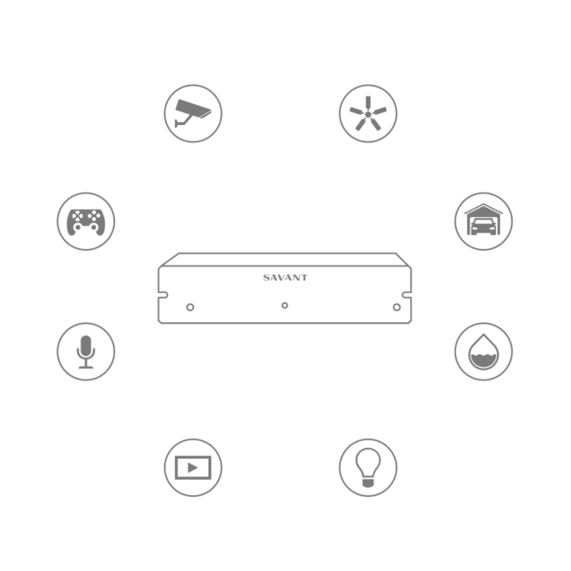 Контролер управління Savant SHR-2000-00 з Wi-Fi та Ethernet