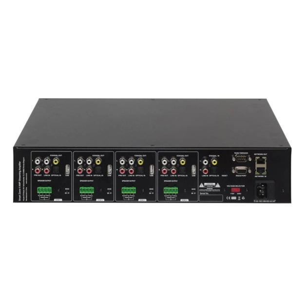 Підсилювач ArtSound SMART ZONE 4 AMP на 4 зони зі стрімінгом