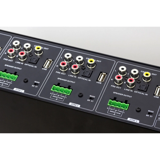 Підсилювач ArtSound SMART ZONE 4 AMP на 4 зони зі стрімінгом