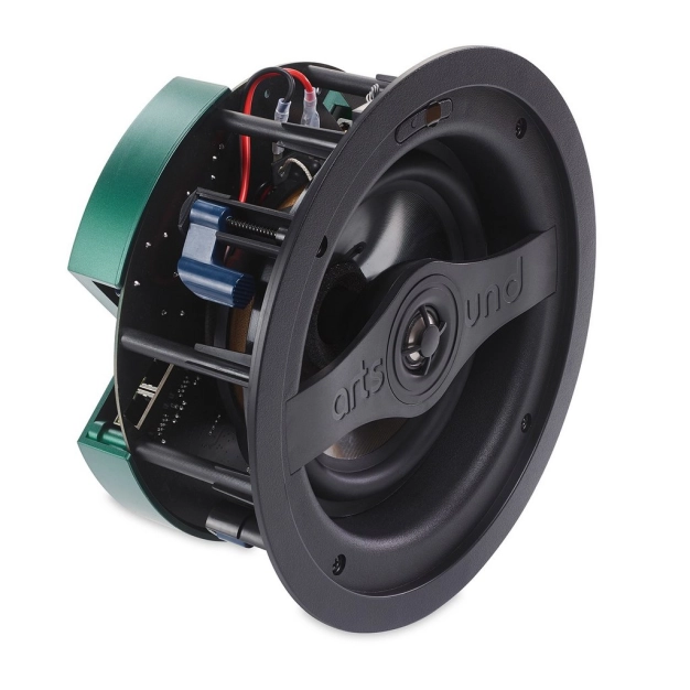 ArtSound SMART IN SINGLE кругла біла вбудована колонка зі стрімером