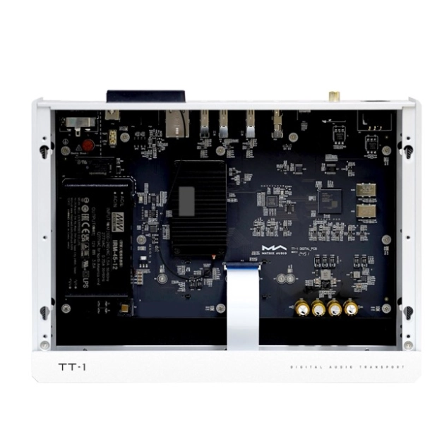 Цифровий аудіотранспорт Matrix Audio TT-1 Silver