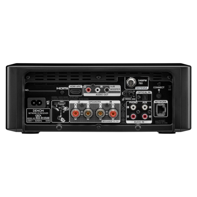 Denon CEOL RCD-N12 Black — мережевий CD-ресивер з Wi-Fi, Bluetooth та HDMI ARC Denon CEOL RCD-N12 Black — мережевий CD-ресивер з Wi-Fi, Bluetooth та HDMI ARC