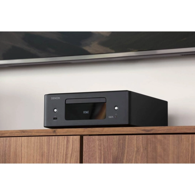Denon CEOL RCD-N12 Black — мережевий CD-ресивер з Wi-Fi, Bluetooth та HDMI ARC Denon CEOL RCD-N12 Black — мережевий CD-ресивер з Wi-Fi, Bluetooth та HDMI ARC