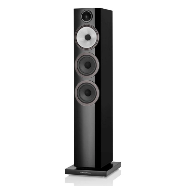 Bowers & Wilkins 704 S3 Gloss Black — акустика для підлоги з басовиками Aerofoil