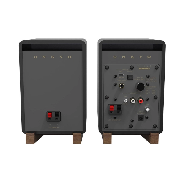 Активні колонки Onkyo GX-10DB з Bluetooth та USB-C, чорні