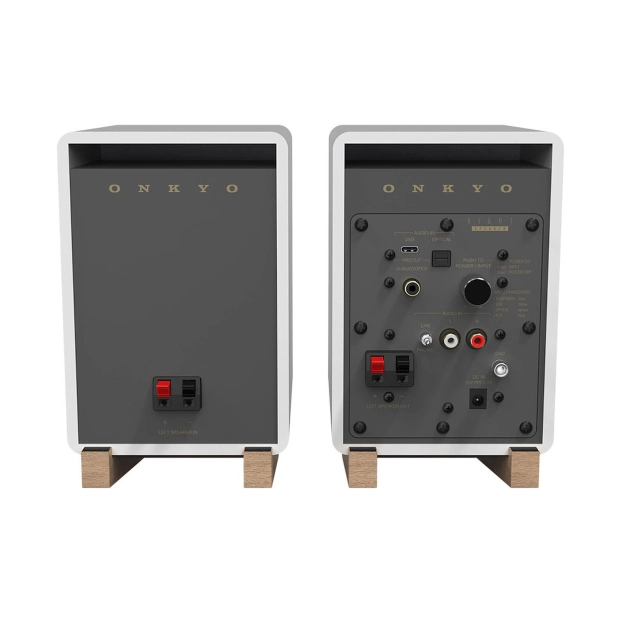 Активні колонки Onkyo GX-10DB з Bluetooth та USB-C, білі