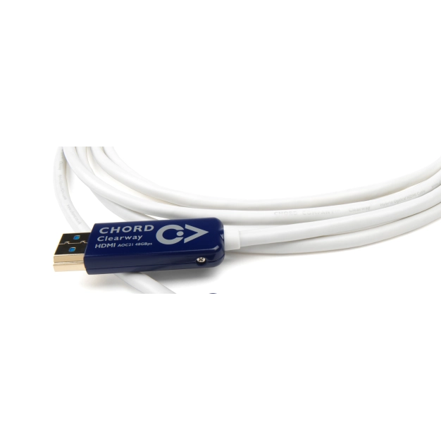 Кабель CHORD Clearway HDMI AOC 8K 48Gbps 3 м для відео та аудіо Кабель CHORD Clearway HDMI AOC 8K 48Gbps 3 м для відео та аудіо