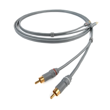 Аудіокабель CHORD Leyline 2RCA-2RCA 1 м з позолоченими конекторами