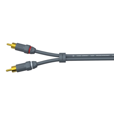 Аудіокабель CHORD Leyline 2RCA-2RCA 1 м з позолоченими конекторами