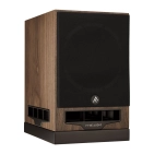 Полочна акустика Fyne Audio F500S Walnut із коаксіальним драйвером.