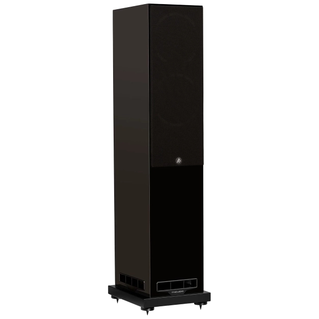 Fyne Audio F501S Piano Gloss Black — акустика для підлоги з IsoFlare і регулювання тембру