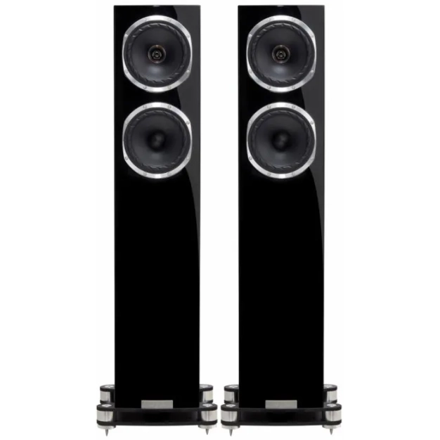 Fyne Audio F501S Piano Gloss Black — акустика для підлоги з IsoFlare і регулювання тембру