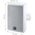 Magnat Symbol X 130 White навісна акустика з вологозахистом Magnat Symbol X 130 White навісна акустика з вологозахистом