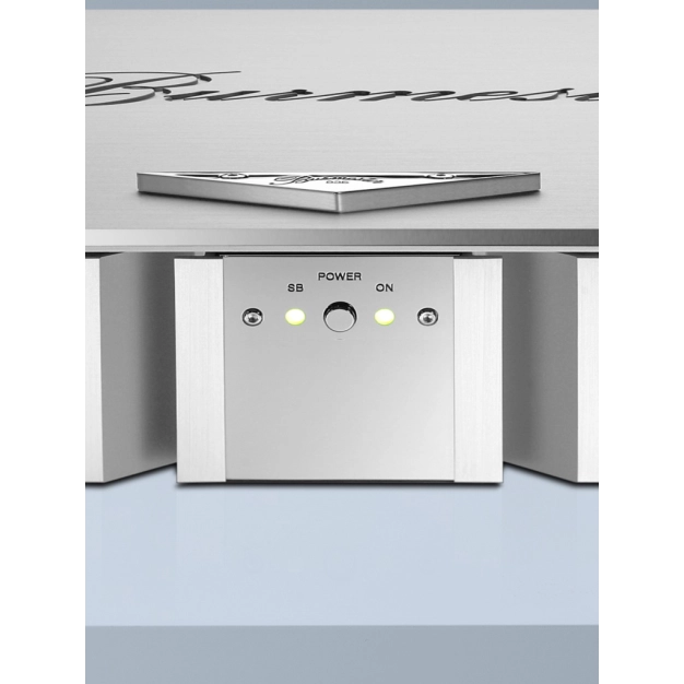 Підсилювач потужності Burmester 036 сріблястий з підтримкою моно-моста Підсилювач потужності Burmester 036 сріблястий з підтримкою моно-моста