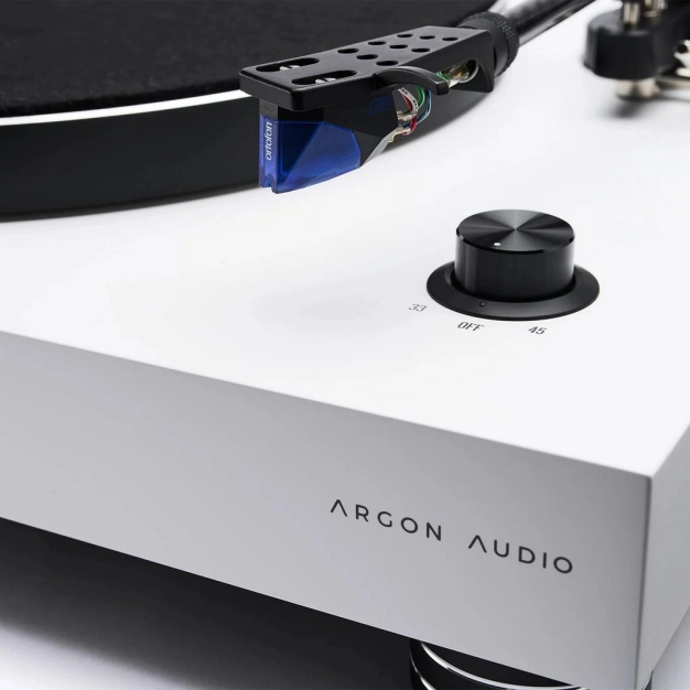 Програвач Argon Audio TT-4 MK2 White з картриджем Ortofon 2M Blue Програвач Argon Audio TT-4 MK2 White з картриджем Ortofon 2M Blue