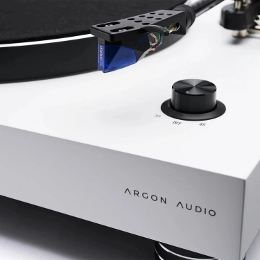 Програвач Argon Audio TT-4 MK2 White з картриджем Ortofon 2M Blue