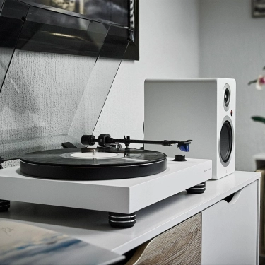Програвач Argon Audio TT-4 MK2 White з картриджем Ortofon 2M Blue