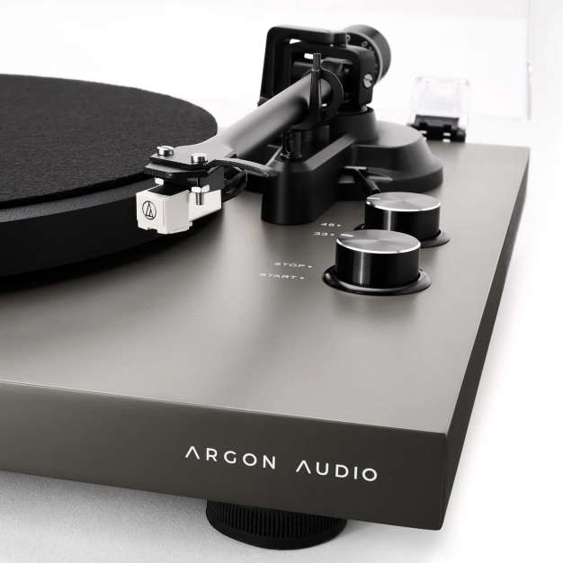 Argon Audio Turntable MK2 Earth Grey - програвач вінілу з RIAA Argon Audio Turntable MK2 Earth Grey - програвач вінілу з RIAA
