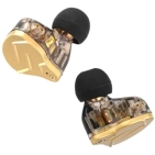 Навушники ZSN Pro X Mic Gold з гібридними випромінювачами