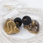 Навушники ZSN Pro X Mic Gold з гібридними випромінювачами