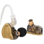 Навушники ZSN Pro X Mic Gold з гібридними випромінювачами