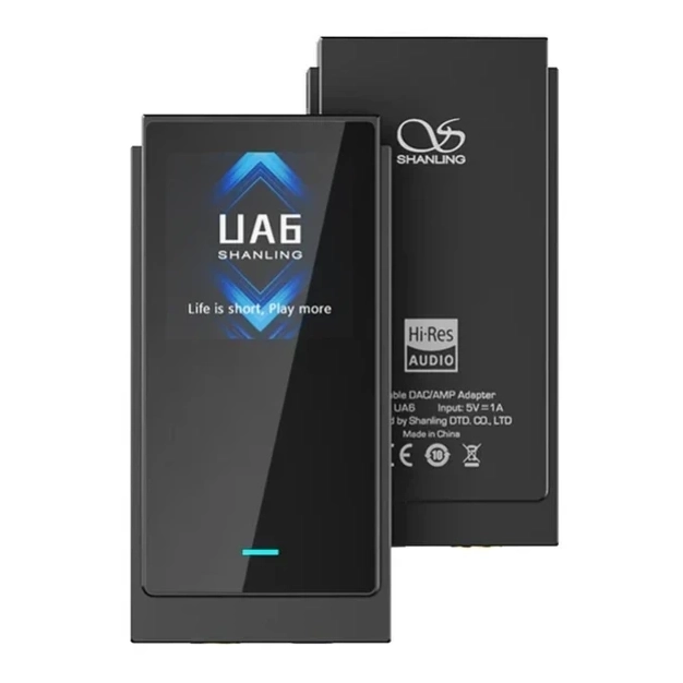 ЦАП із підсилювачем Shanling UA6 Black — балансний та 3,5 мм виходи