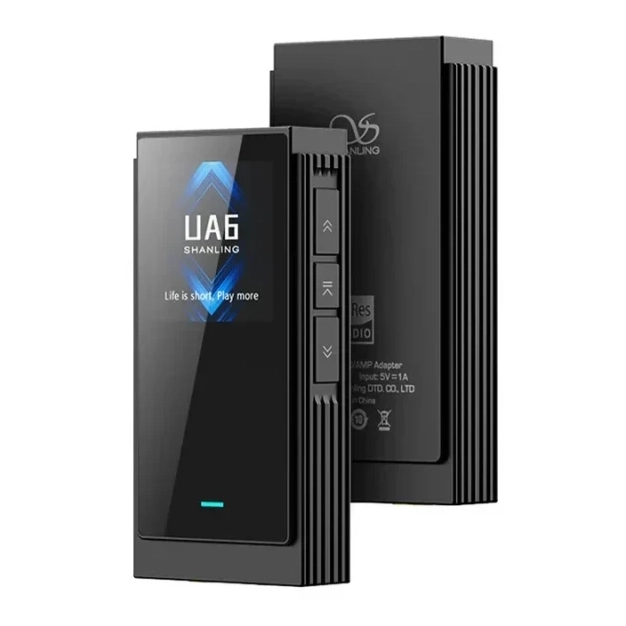 ЦАП із підсилювачем Shanling UA6 Black — балансний та 3,5 мм виходи